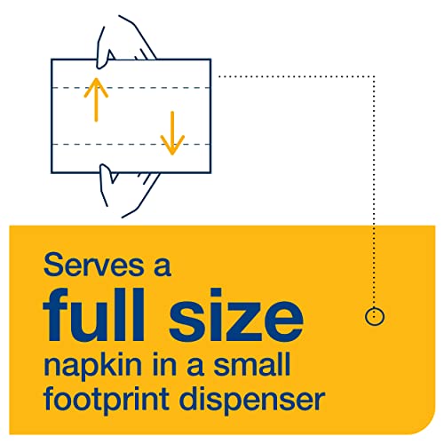 Tork Xpressnap Fit White Dispenser Napkins
