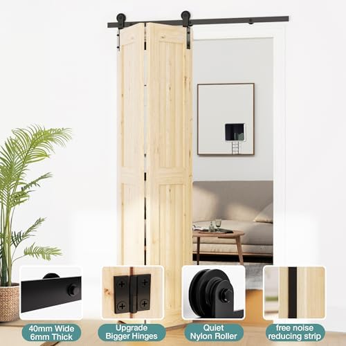 Bifold Door Hardware Kit for Barn Doors
