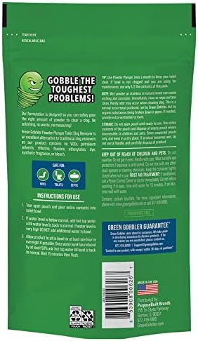 Fast-acting Detoxing Toilet Bowl Clog remedier
