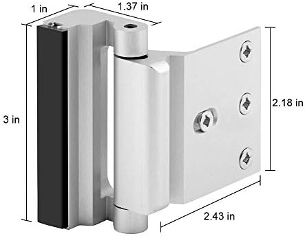 EverPlus Home Security Door Lock 2 Pack