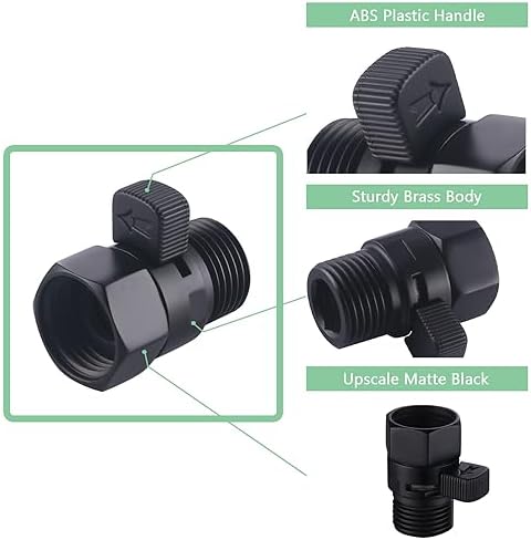 APLusee Shower Flow Restrictor withlever control