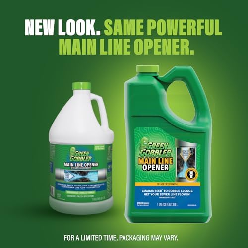 Green Gobbler Ultimate Main Drain Opener Effortlessly Clogs Hair