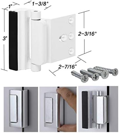 800 Lbs Childproof Door Lock with Top-Mount Design