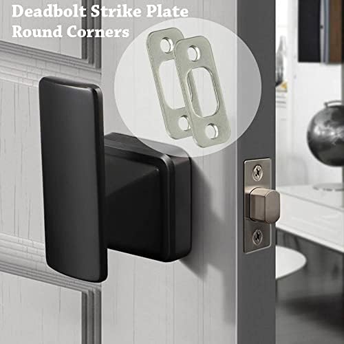 Ultra-Durable 2-Pack Door Strike Plate