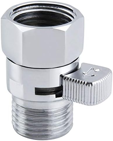 Perfect Fit Shower Regulator - Easy Flow Control for Chrome Brass Head