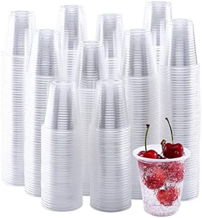 500-Pack Disposable Plastic Cups for Bulk Needs