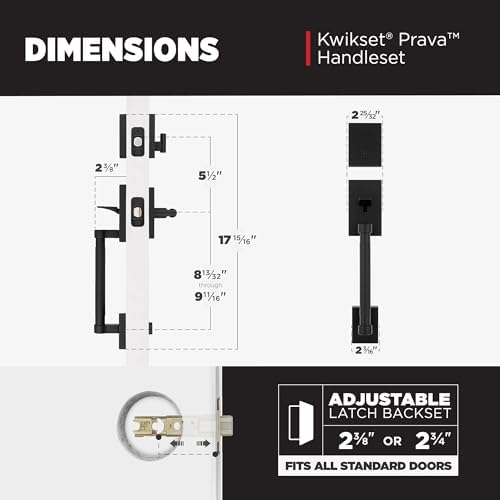 Kwikset Prava Front Door Lock Set