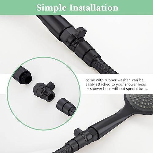 APLusee Shower Flow Restrictor withlever control