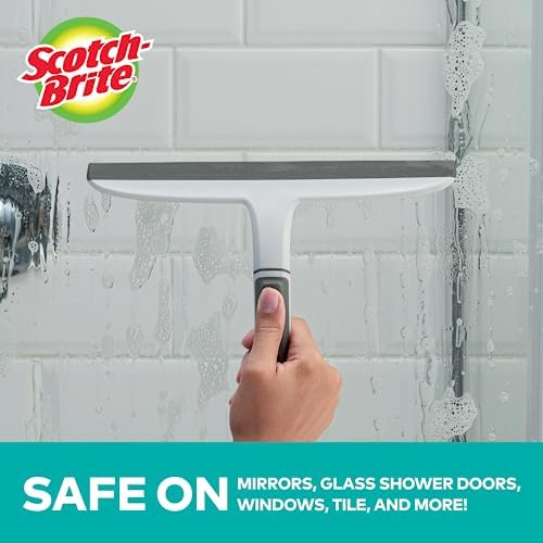 Scotch-Brite Dual-Blade Squeegee Safe for Lots