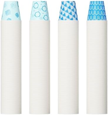 JOLLY PARTY 500Pack 3 oz Disposable Blue Paper Cups