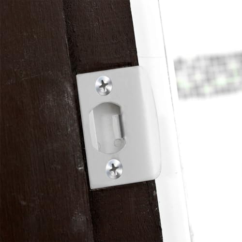 10PCS Stainless Steel Door Strike Plate Kit