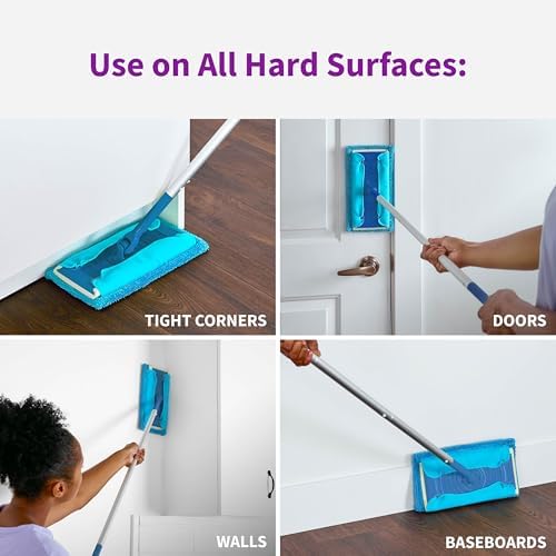 Eco-Friendly Microfiber Pad Reusable Sweeper for Swiffer 5-Count Set