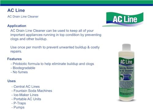 AC Line Drain Cleaner - 2 Pack 6 Month Supply