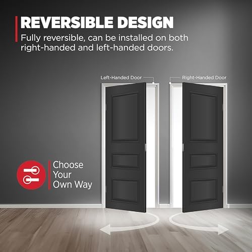 Front Door Handle Set for added security