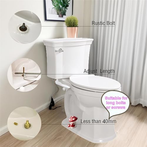 Red Mushroom Toilet Floor Bolt Covers