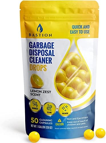 Bastion Lemon Zest Garbage Disposal Cleaner