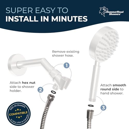 72-Inch Extendable Shower Hose