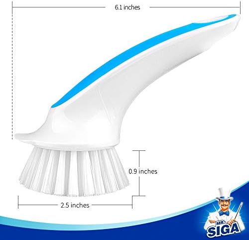 MRSIGA Pot Pan Cleaning brushes - Two in a pack
