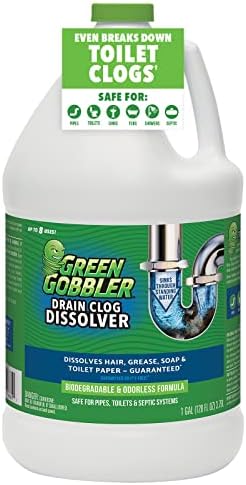 Effortlessly Clean Drains Green Gobbler Drain Clog Remover