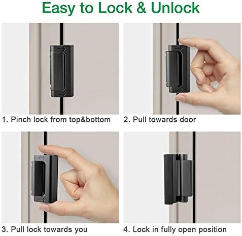 Secure Front Door Lock - 800 lbs Childproof