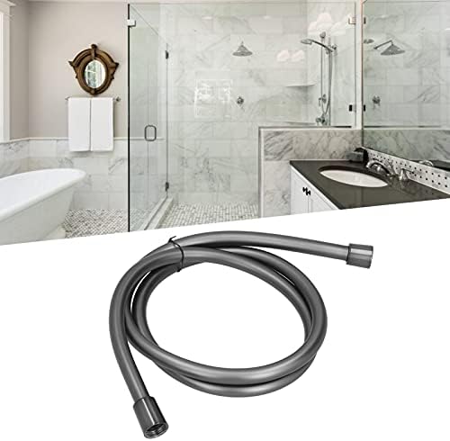 Sturdy Flexible 15M PVC Shower Hose with 360 Swivel for Efficient Showering