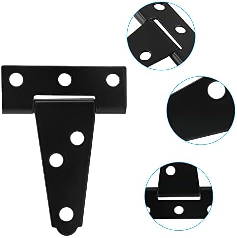 6-Pack T-Strap Hinges for Shed Barn Doors