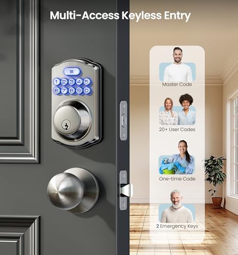 Lock Your Door with Veises Keyless Entry Lock