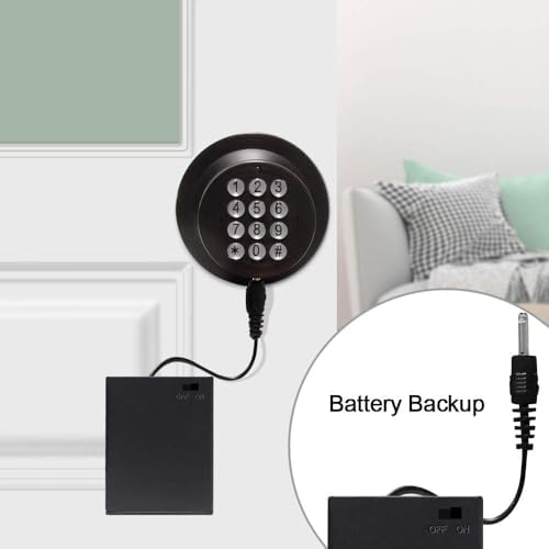 Signstek Keyless Entry Door Lock with Keypad and Mute Function