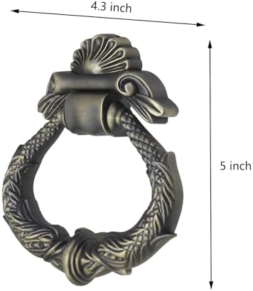 Antique Cast Iron Bronze Door Knocker