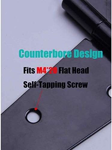 6-Inch Rust-Resistant Hinges