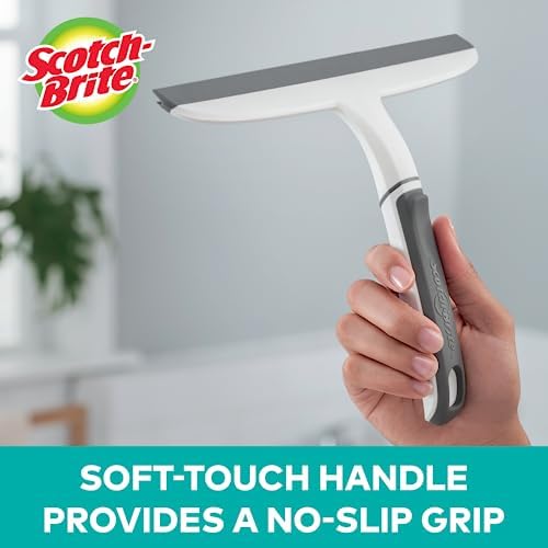 Scotch-Brite Dual-Blade Squeegee Safe for Lots
