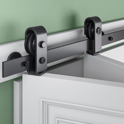 Space-Saving 40 Bifold Sliding Barn Door Hardware Kit