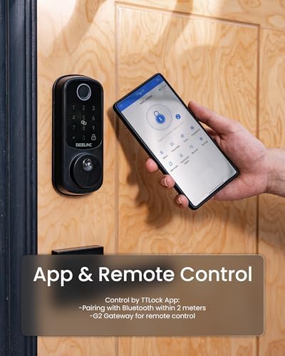 Smart fingerprint door lock B200