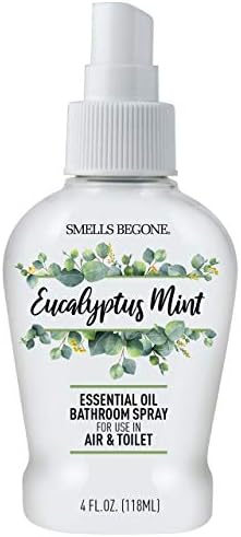 Begone - Eliminate Toilets odors 4 oz essential oil air freshener