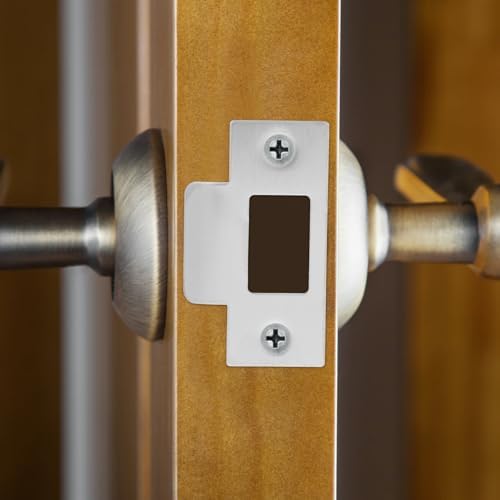 4-Piece Door Strike Plate Set