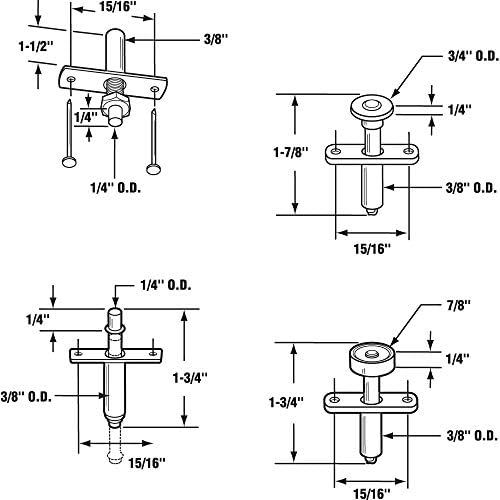 Prime-Line Bi-Fold Door Hardware Repair Kit