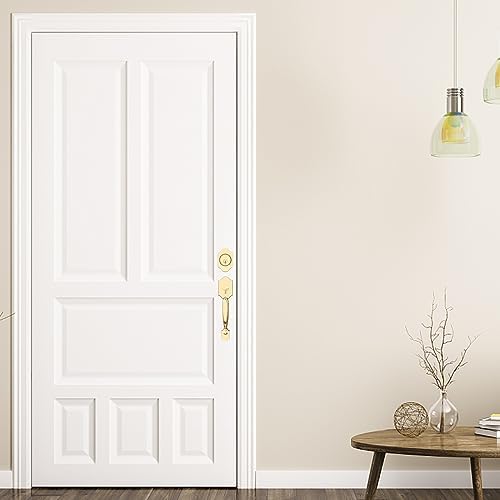 Haidms Gold Front Door Handle and Deadbolt Set