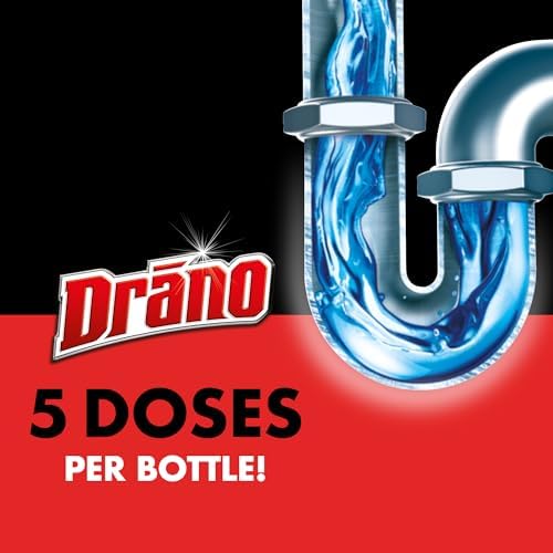 Drano - Max Gel Drain Clog Remover for Showers Healthcare 80oz