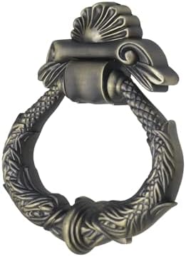 Antique Cast Iron Bronze Door Knocker