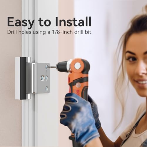 Top Choice Door Reinforcement Lock for Childproof Security