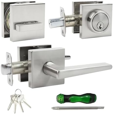 Front Door Lock Set with Deadbolt
