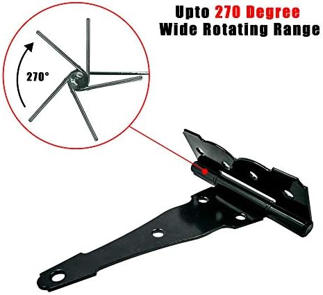 6-Inch Rust-Resistant Hinges
