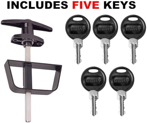 Secure Shed Door Hardware Kit - Durable and Easy to Install