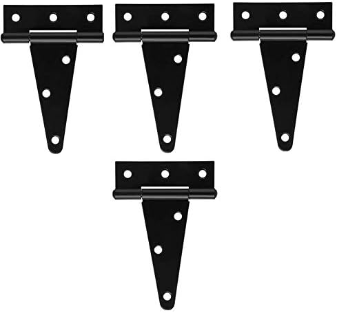 Strong 4Pack Door Hinges - Heavy Duty Barn Shed Hinges