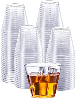 Fresh Attacks Perfect Flow 5 oz Clear Plastic Cups 200 Count Disposable