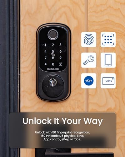 Smart fingerprint door lock B200