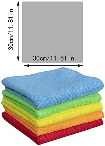 Nature Durable Microfiber Cleaning Cloth Set for Kitchen Car Home