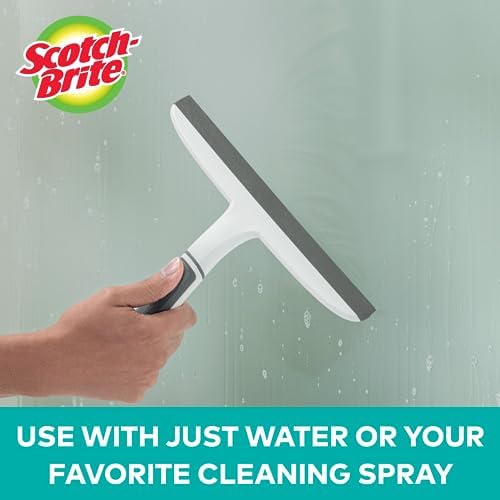 Scotch-Brite Dual-Blade Squeegee Safe for Lots