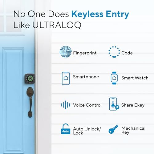 ULTRALOQ U-Bolt Pro Smart Door Security Control
