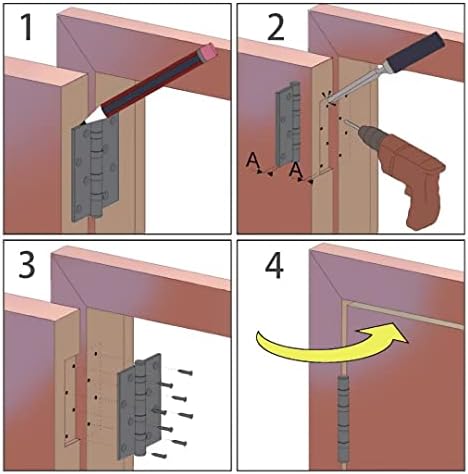 High-Quality 304 Stainless Steel Door Hinges